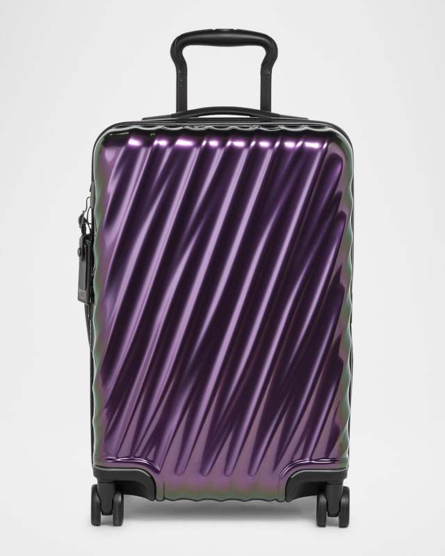 19 Degree International Expandable Carry-On Luggage, Iridescent Dusk